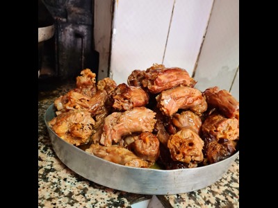 Haci Baba Tavuk ve Hindi Boyun Kebabi