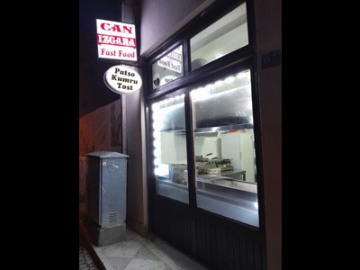 Can izgara kokoreç fast food